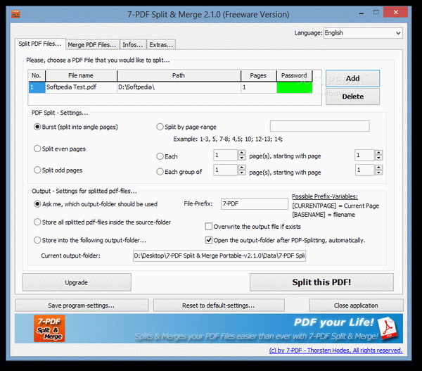 7-PDF Split & Merge Portable Crack + Activator (Updated)