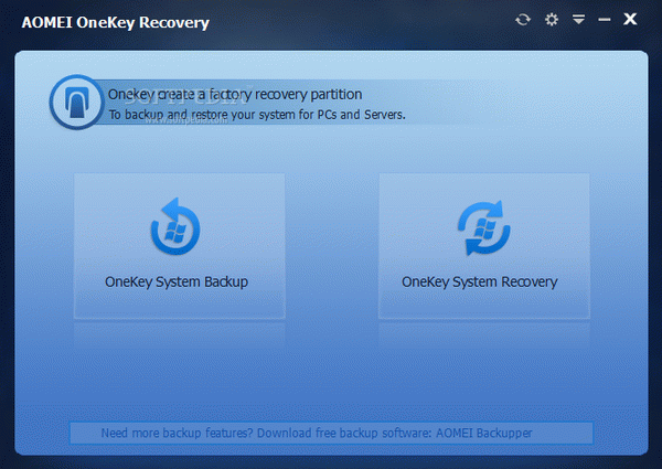 AOMEI OneKey Recovery Crack + Activator Updated