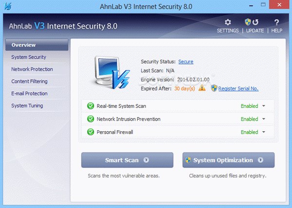 AhnLab V3 Internet Security Crack Full Version