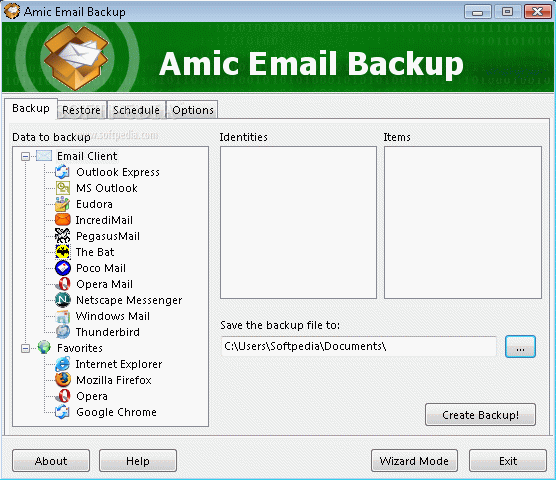 Amic Email Backup Crack + Activator Download 2022