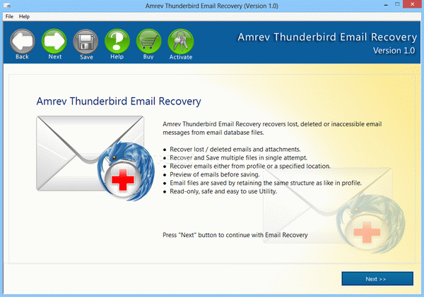 Amrev Thunderbird Email Recovery Crack + Serial Key Updated