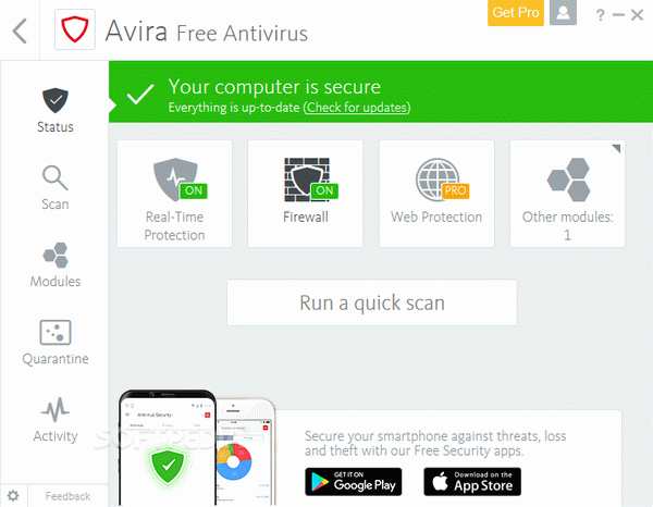 Avira Free Antivirus Crack With License Key 2023
