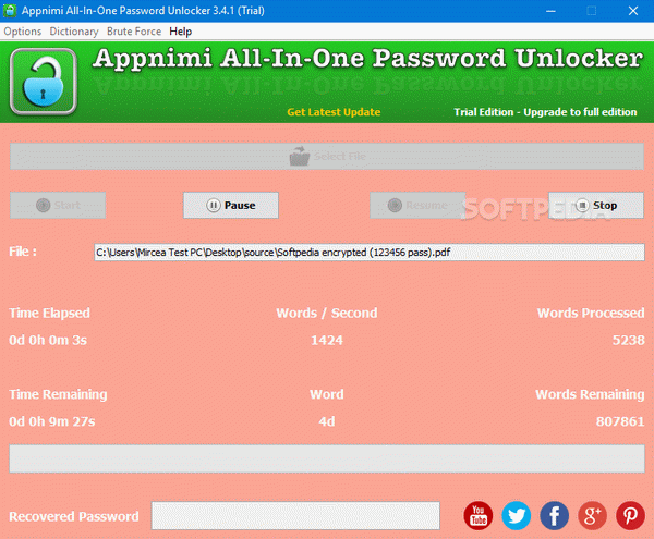 Appnimi All-In-One Password Unlocker Crack + Serial Number