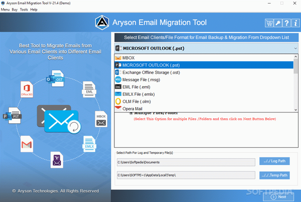 Aryson Email Migration Tool Crack Plus Keygen