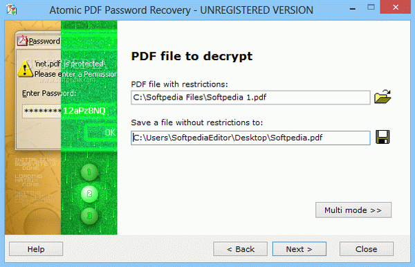 Atomic PDF Password Recovery Crack With Activator Latest