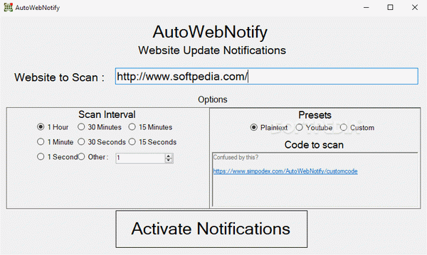 AutoWebNotify Crack + Serial Number Updated