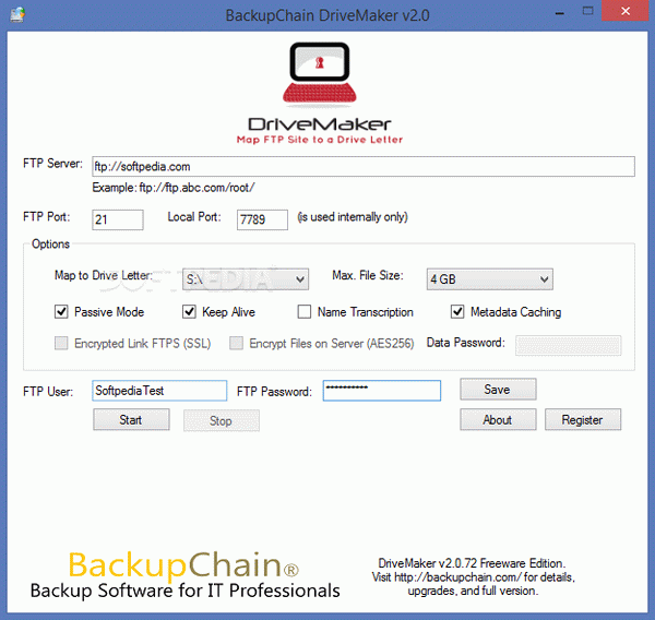 BackupChain DriveMaker Crack + License Key Download