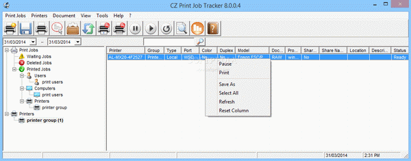 CZ Print Job Tracker Crack Plus Activation Code