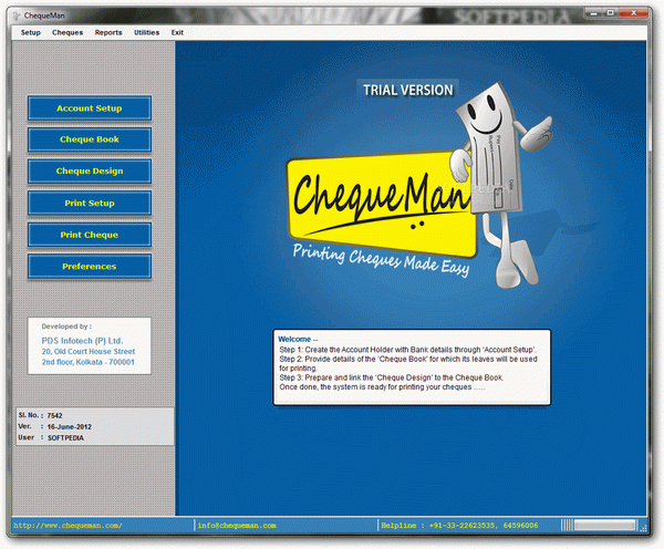ChequeMan Crack + License Key