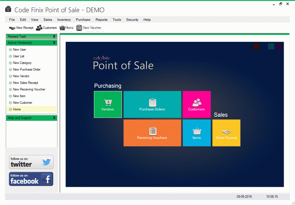 Code Finix Point of Sale Crack + Serial Number Download