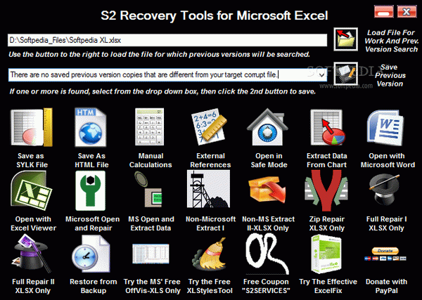 S2 Recovery Tools for Microsoft Excel (formerly Excel Recovery) Crack With Serial Number Latest
