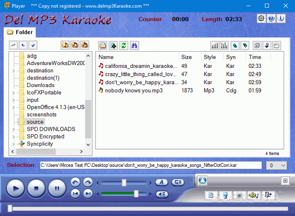 DEL MP3 Karaoke Crack Plus Serial Key