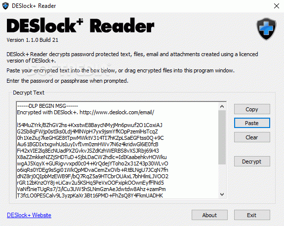 DESlock+ Reader Crack & Keygen