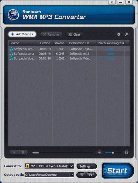 Daniusoft WMA MP3 Converter Crack Plus Serial Key