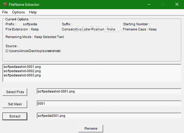FileName Extractor Crack + Serial Number Download 2022