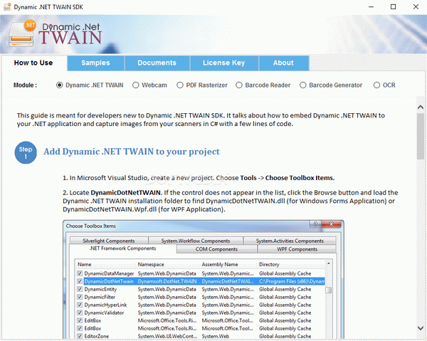 Dynamic .NET TWAIN SDK Crack + License Key Download 2023