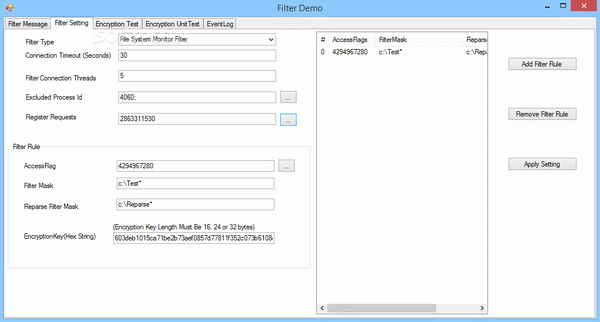 EaseFilter File System Control Filter SDK Activation Code Full Version