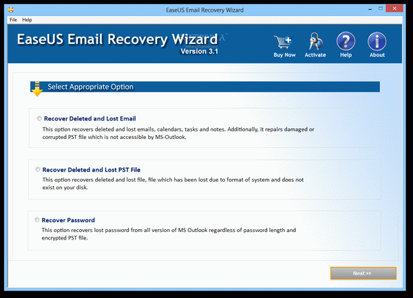 EaseUS Email Recovery Wizard Crack With Keygen Latest