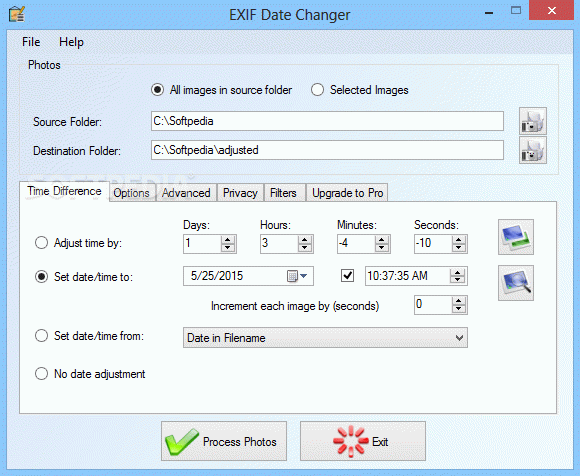 EXIF Date Changer Crack + Serial Number