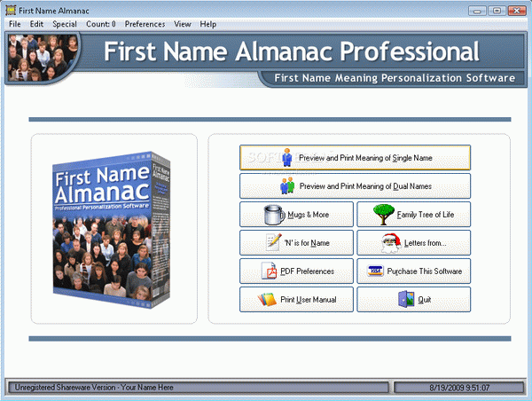 First Name Almanac Professional Crack + Activator Download