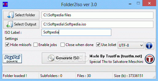 Folder2Iso Crack & License Key