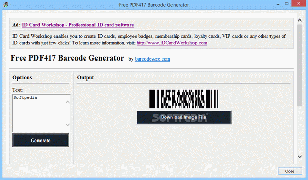 Free PDF417 Barcode Generator Crack + Serial Number Download 2022