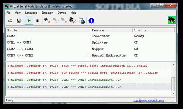 Virtual Serial Ports Emulator Crack With Serial Number Latest