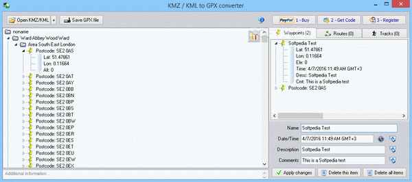 KMZ / KML to GPX converter Crack With Serial Number Latest 2022