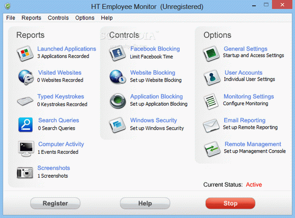 HT Employee Monitor Crack With License Key