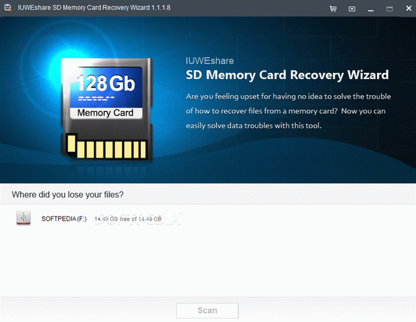 IUWEshare SD Memory Card Recovery Wizard Crack + Serial Key Updated