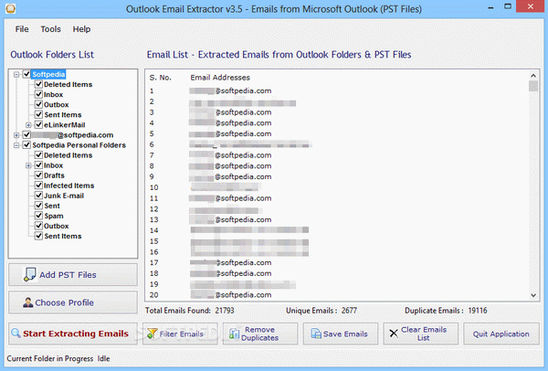 Outlook Email Extractor Crack + Serial Number