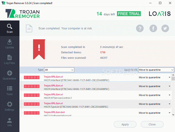 Loaris Trojan Remover Crack + Activation Code Updated