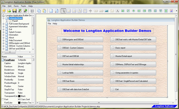 Longtion Application Builder Free Edition Crack + License Key Download
