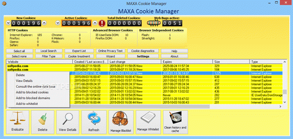 MAXA Cookie Manager Crack With Serial Number
