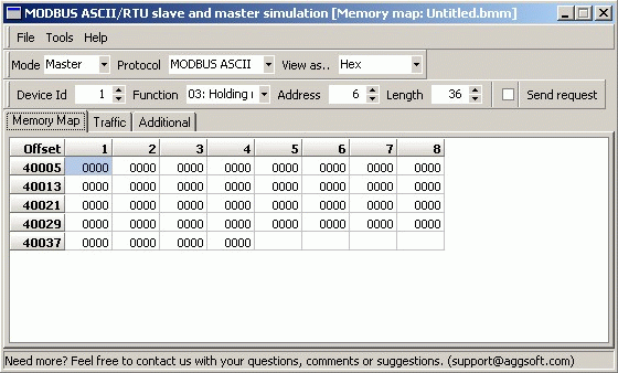 MODBUS ASCII/RTU master and slave simulation Crack + Serial Number