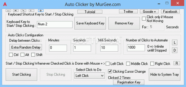 Auto Clicker Crack + Keygen Updated