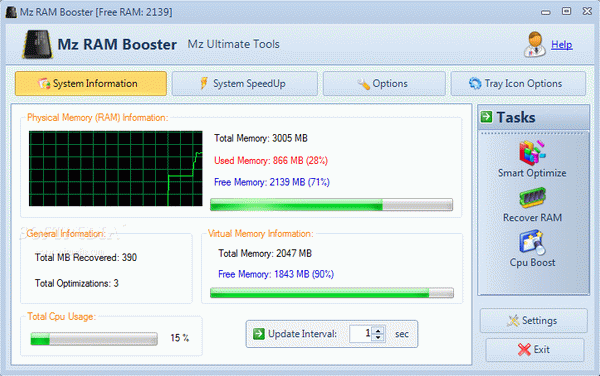 Mz RAM Booster Crack With License Key Latest