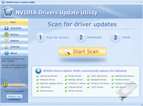 NVIDIA Drivers Update Utility Crack + Activation Code