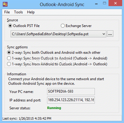 Outlook-Android Sync Crack + License Key Download