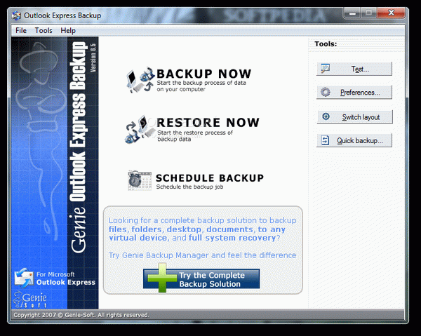 Outlook Express Backup Crack + Serial Number Download 2023