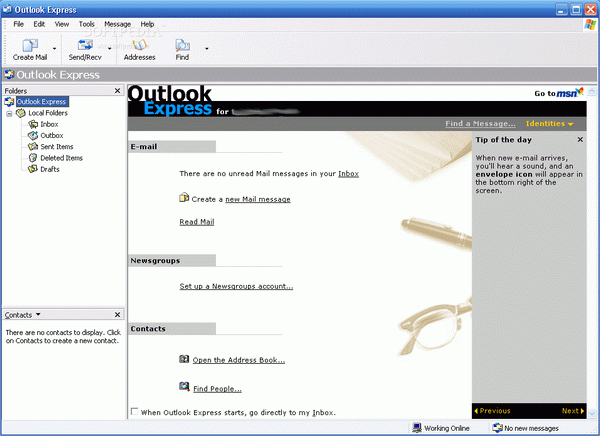 Outlook Express Crack + Serial Number Updated