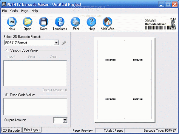 PDF417 Barcode Maker Crack + Serial Key Download