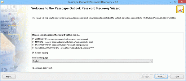 Passcape Outlook Password Recovery Crack + Serial Number