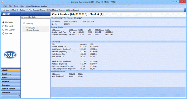 Payroll Mate Crack + Activation Code