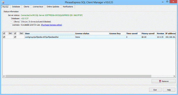 PhraseExpress SQL Client Manager Crack + Serial Number Updated