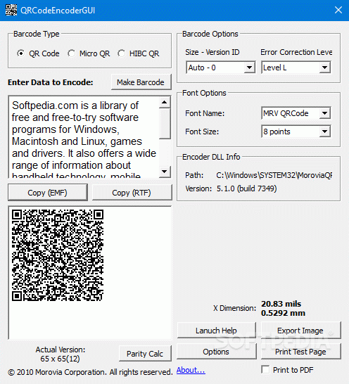 Morovia QRCode Font & Encoder Crack With Keygen 2024