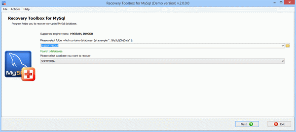 Recovery Toolbox for MySql Crack With Activator Latest