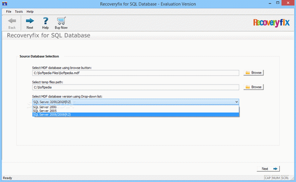 Recoveryfix for SQL Database Serial Key Full Version