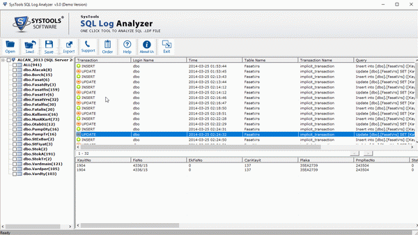 SysTools SQL Log Analyzer Crack + License Key Download 2022