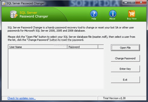 SQL Server Password Changer Crack + Serial Number Download